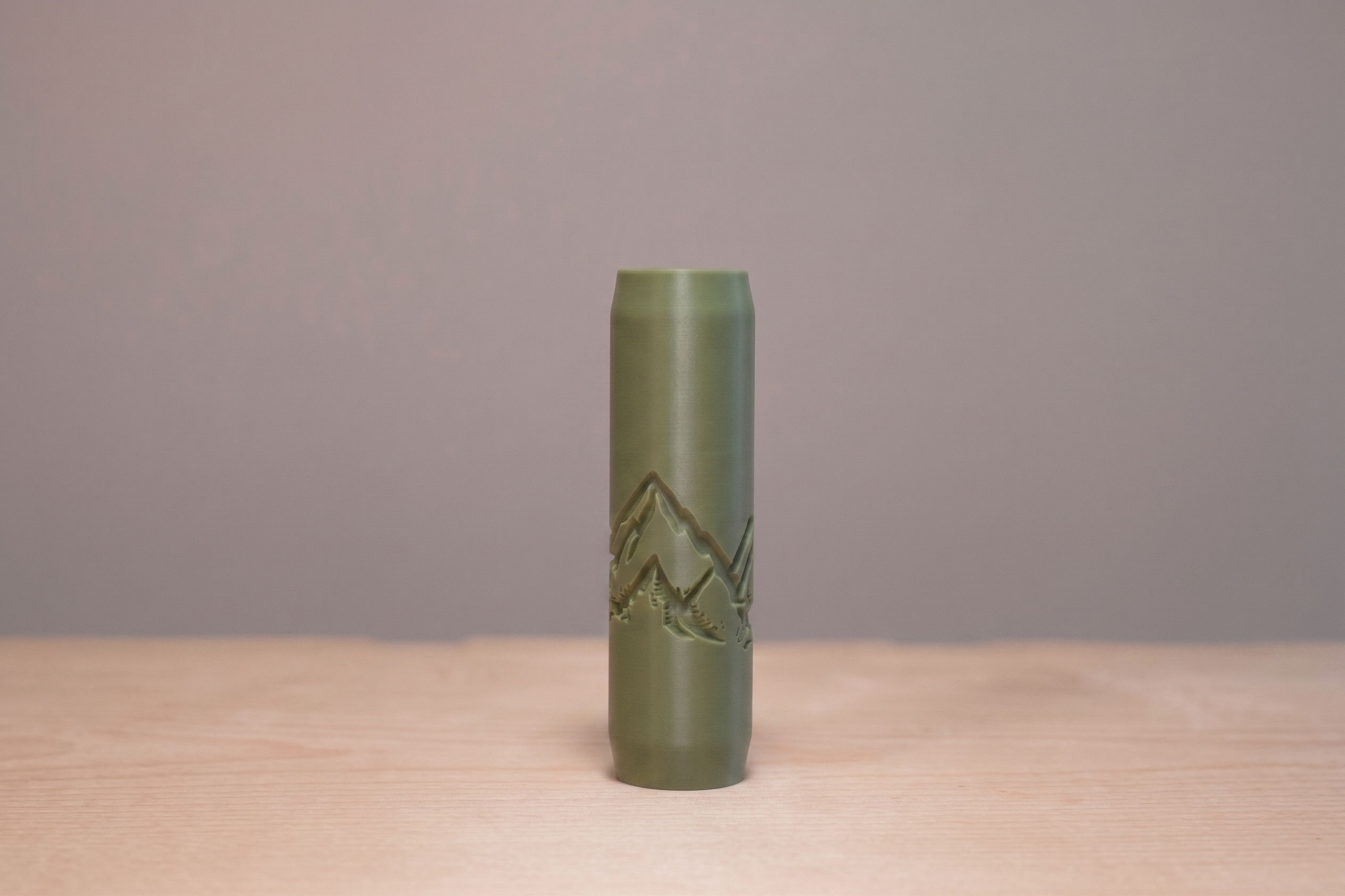 Mountain Texture Roller – Seamless Pattern Tool for Ceramics & Polymer Clay