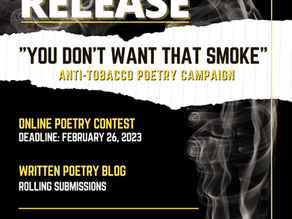 PRESS RELEASE: "YOU DON'T WANT THAT SMOKE"