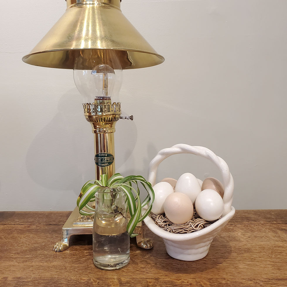 Panier d'œufs décoratif en céramique