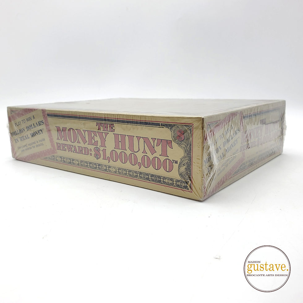 Jeu The Money Hunt 1985 | Neuf et scellé