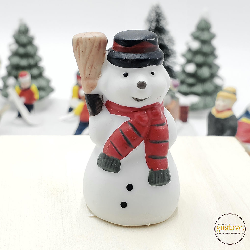 Miniature : 20 accessoires de village de luxe par Decorville Collection