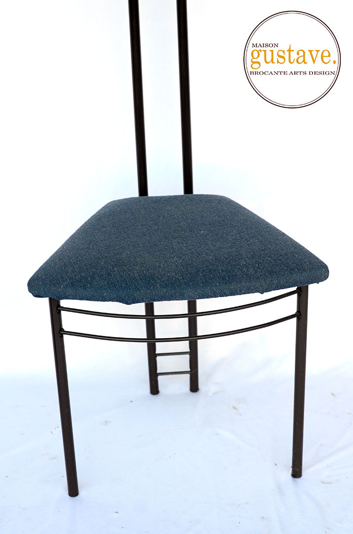 Miniature : Chaise valet en métal c.1980