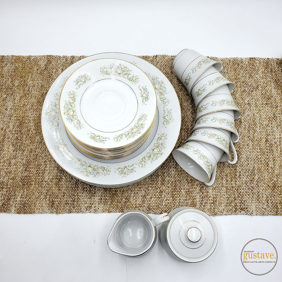 Thumbnail: Vaiselle Town House pour 6 personnes | Fine porcelaine du Japon