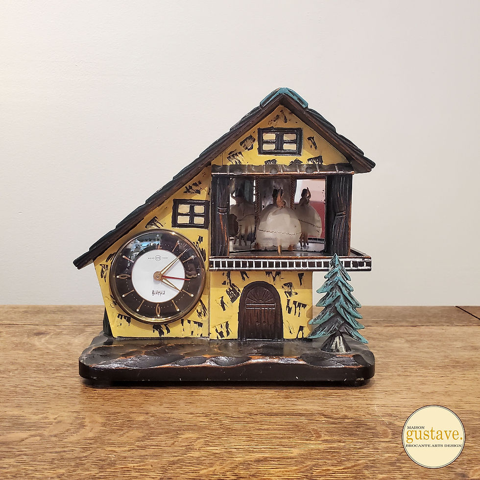 Horloge en bois musicale Meiko Tokei | Modèle Ballet