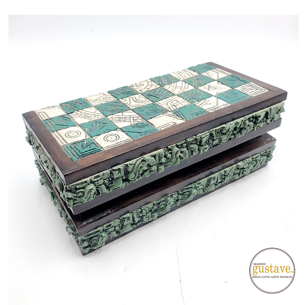 Jeu d'échecs Aztèques vs Conquistadors