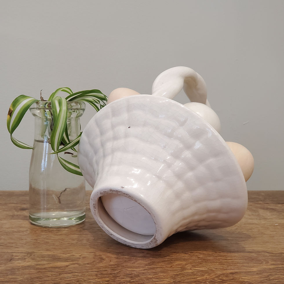 Thumbnail: Panier d'œufs décoratif en céramique