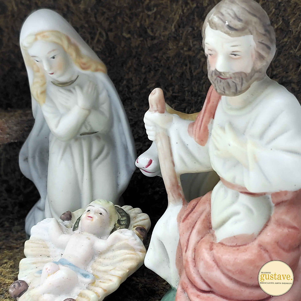 Miniature : Crèche | Scène de nativité