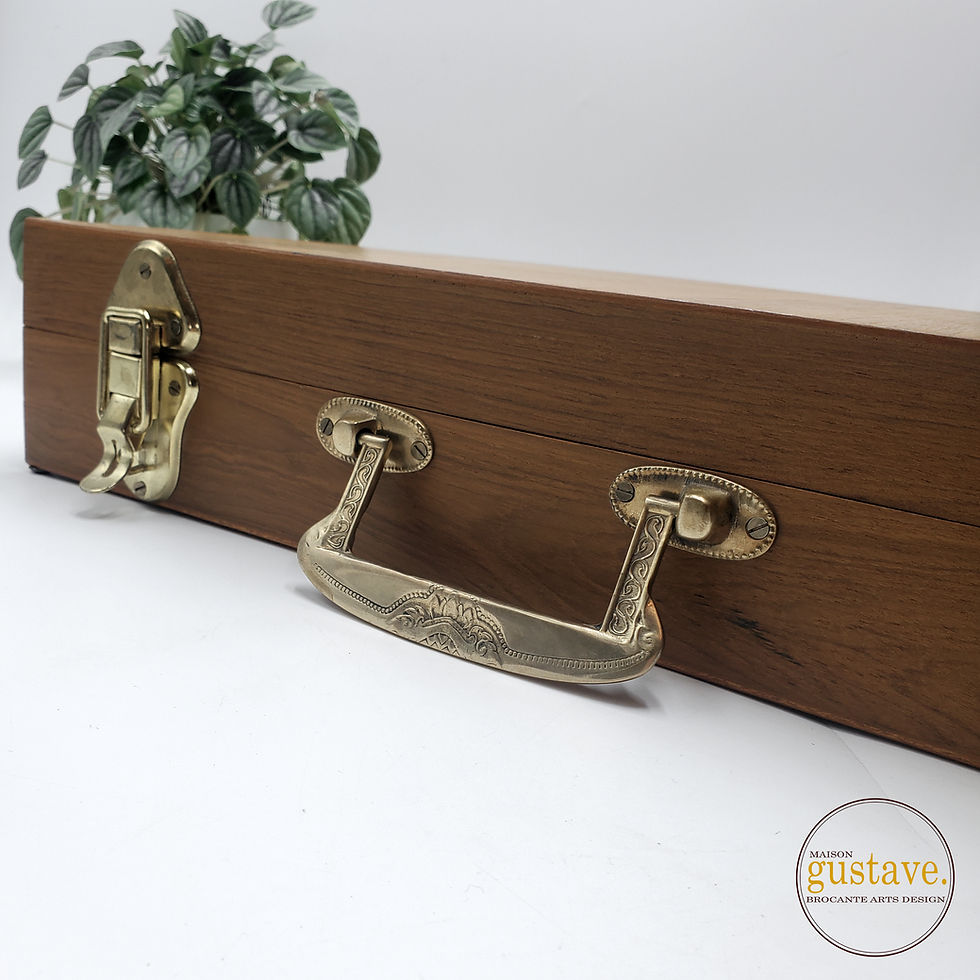 Miniature : Coutellerie 8 couverts Jean-Claude | Coffret en teck | 100 morceaux