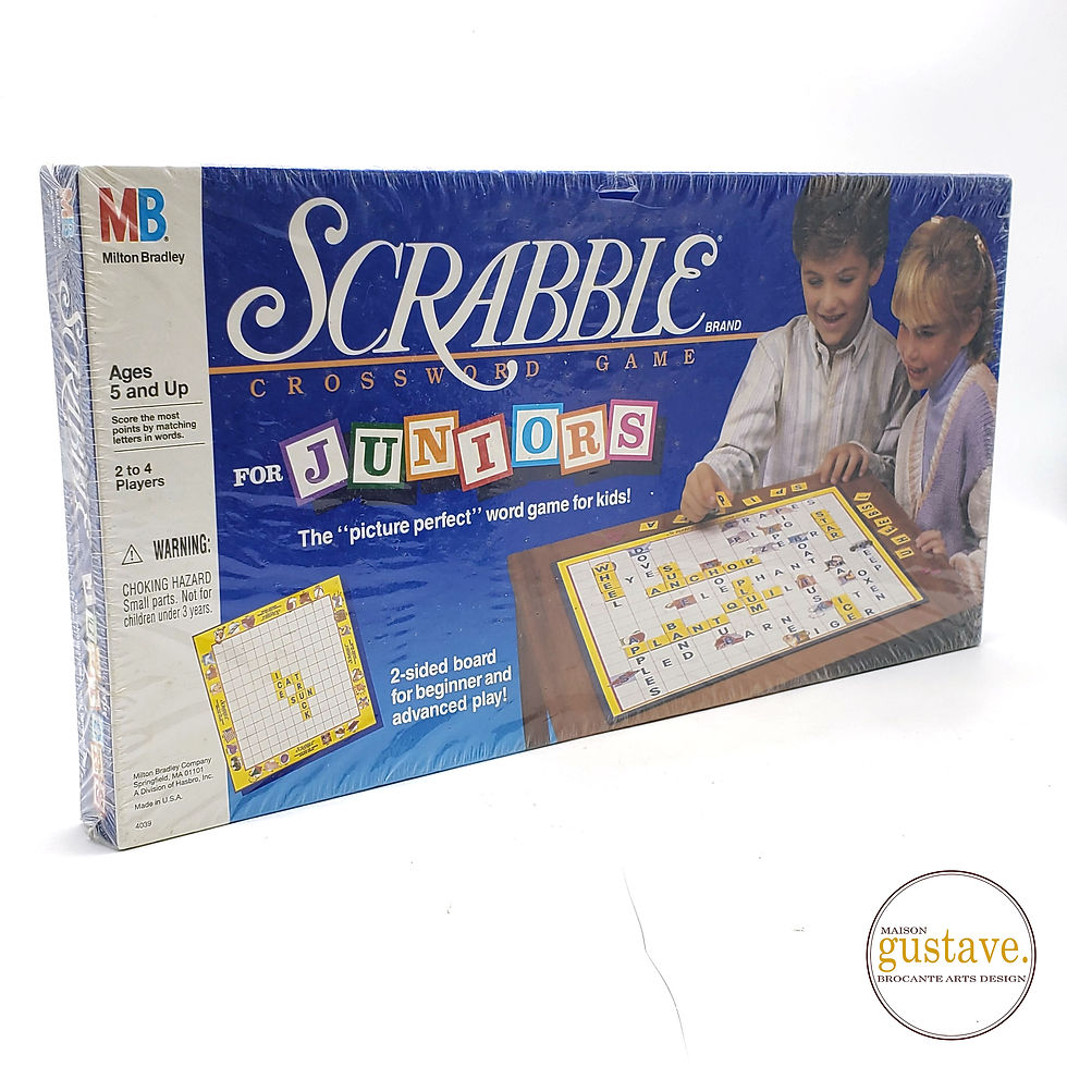 Jeu Scrabble Junior 1989 | Neuf et scellé