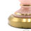 Thumbnail: Lampe de table en verre soufflé rose