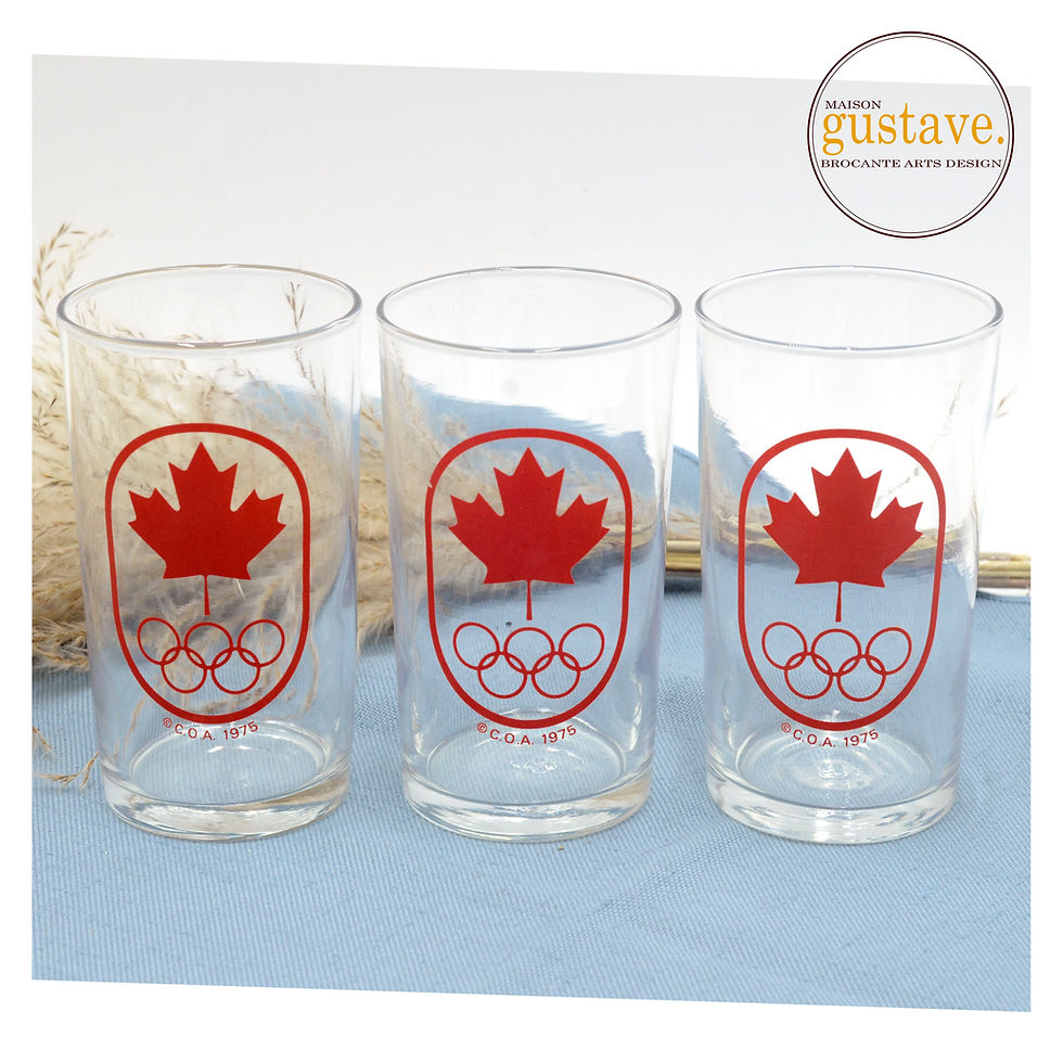 Miniature : Verres des Olympiques d'été à Montréal