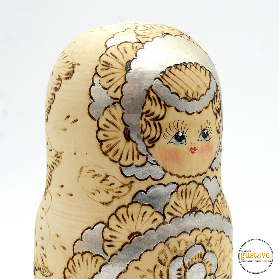 Poupées russes en bois 10 en 1