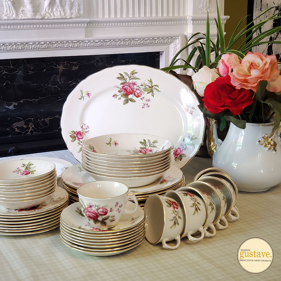 Vaisselle or 22 kt. Ridgway collection Summer Glory | Angleterre