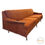 Thumbnail: Canapé 4 places en tissu orange brûlé Midcentury Modern