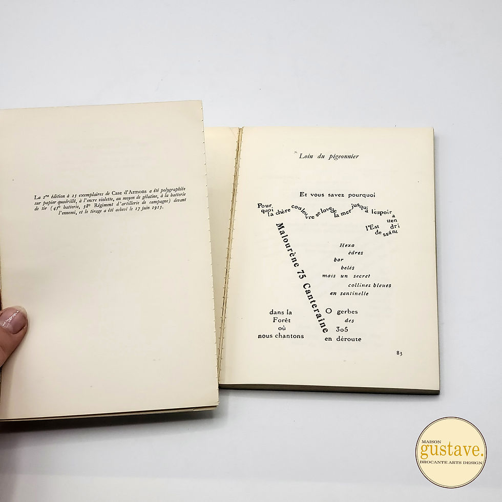 Thumbnail: Calligrammes | Poésies par Apollinaire