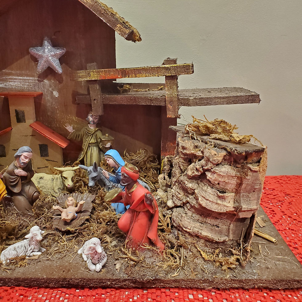 Miniature : Crèche italienne | Scène de nativité
