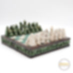 Jeu d'échecs Aztèques vs Conquistadors