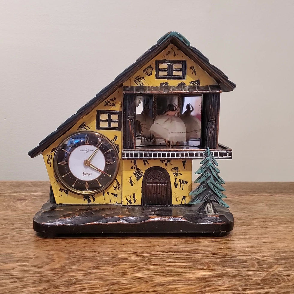 Horloge en bois musicale Meiko Tokei | Modèle Ballet