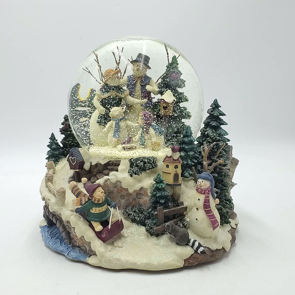 Miniature : Grande boule de neige musicale | Bonhommes de neige