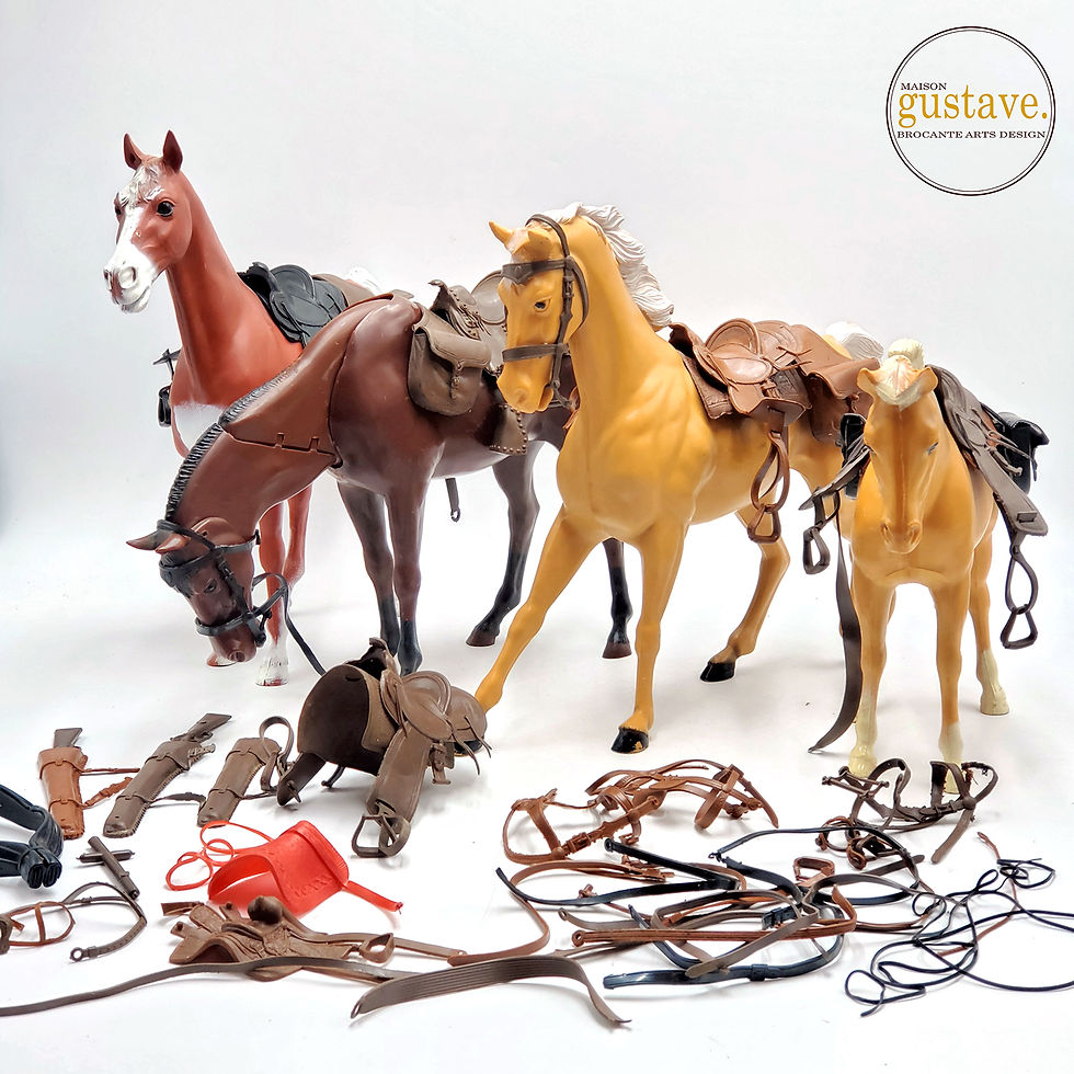 Chevaux et leur équipement | Marx Johnny West