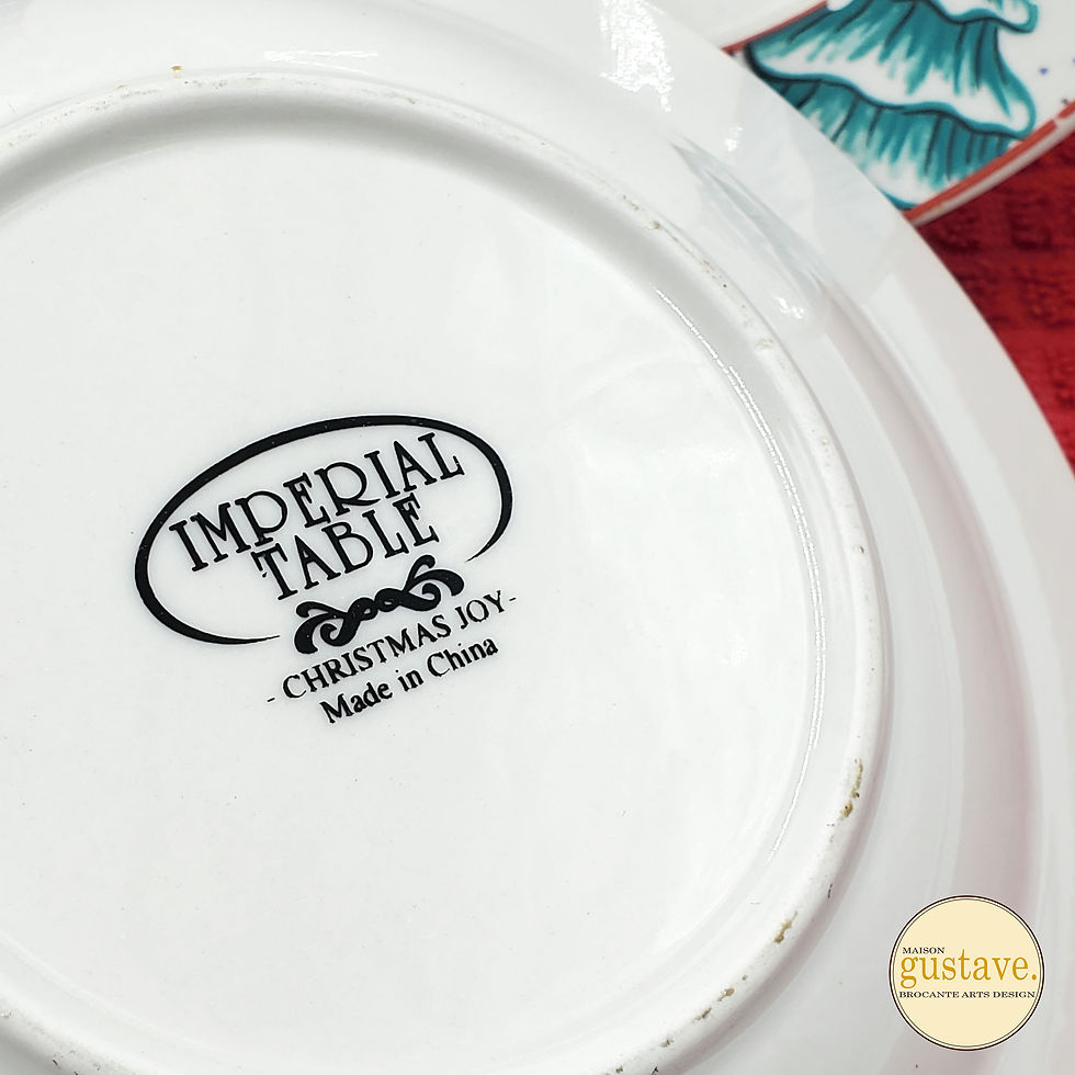 Thumbnail: Bols à soupe Christmas Joy par Imperial Table