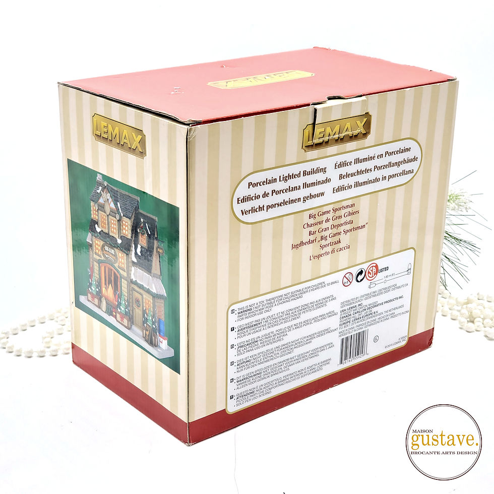 Thumbnail: Big Game Sportsman | Maison de village Lemax, 2015