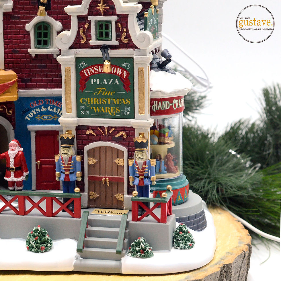 Thumbnail: Plaza Tinselton par Lemax | Sons et visions