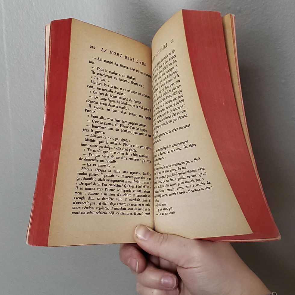 La mort dans l'âme | Jean-Paul Sartre