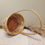Miniature : Panier tressé avec poignée en bois