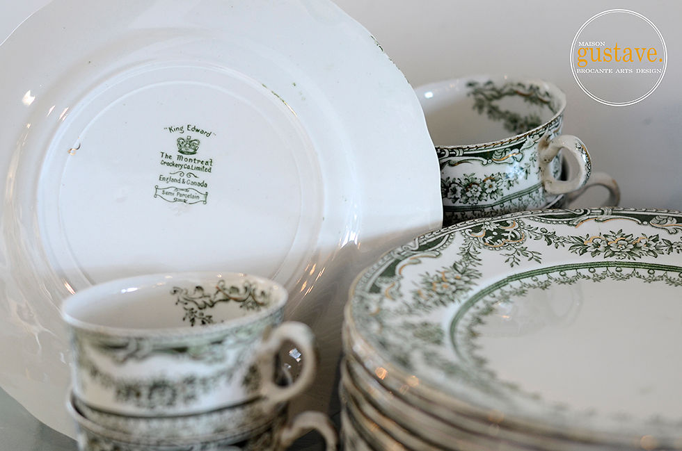 King Edward 1900's | The Montreal Crockery Co.