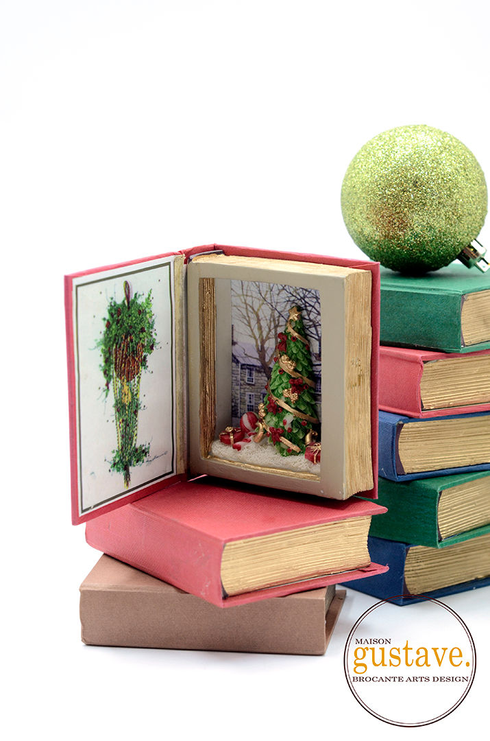 Miniature : Petits livres décoratifs pour les fêtes