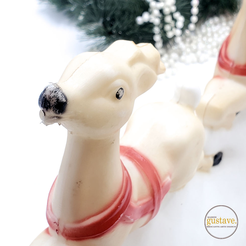 Miniature : Traîneau du Père-Noël blow mold | Union Products Inc.
