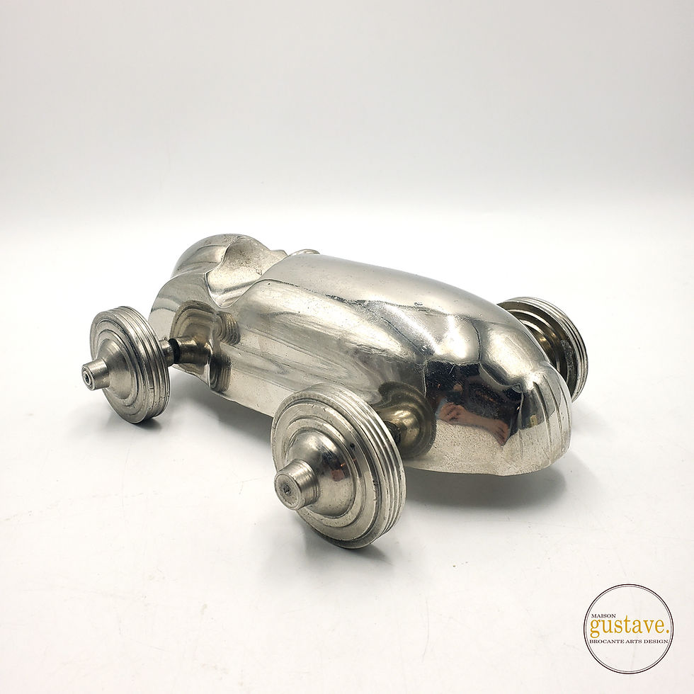 Voiture de course décorative en fonte d'aluminium | Pion Monopoly
