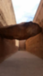 Photo of artwork installation at the Marrakech Biennale in 2016
