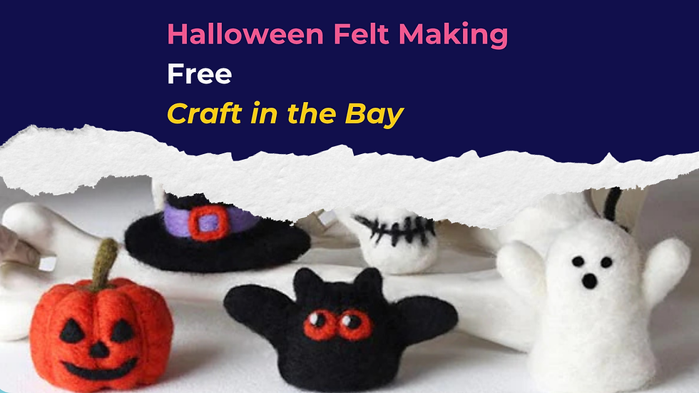 Halloween Feltmaking