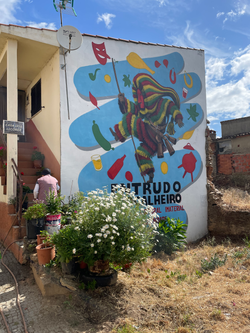 Podence - Mural - Entrudo Chocalheiro