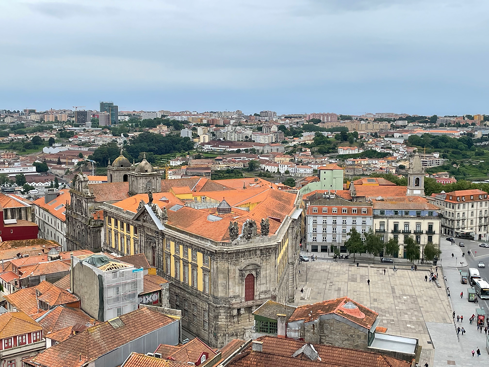 Vista do Porto a partir da Torre dos Clérigos