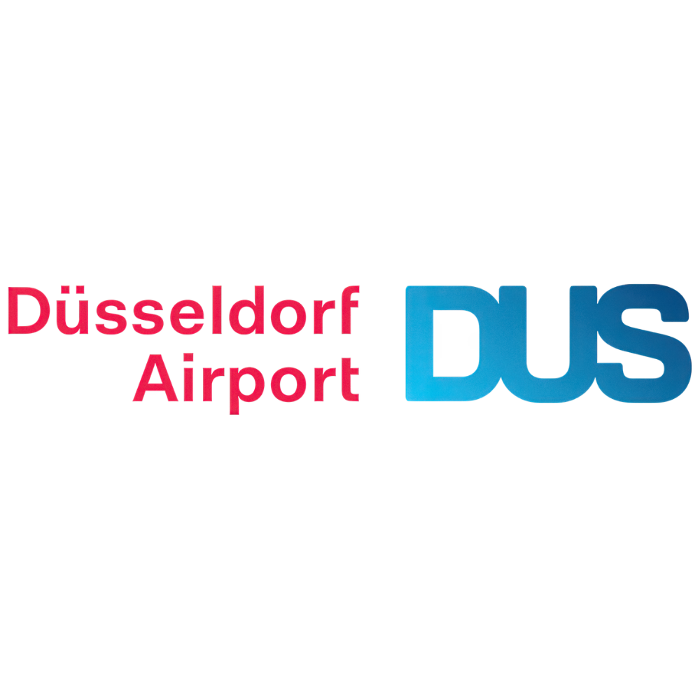 DUS Düsseldorf Airport logo – GATE airport partnership