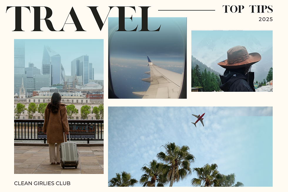 Eye-level view of a neatly packed carry-on bag with two complete outfits