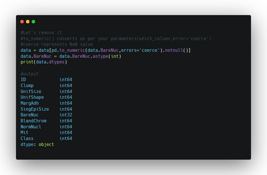 Data Normalization in python
