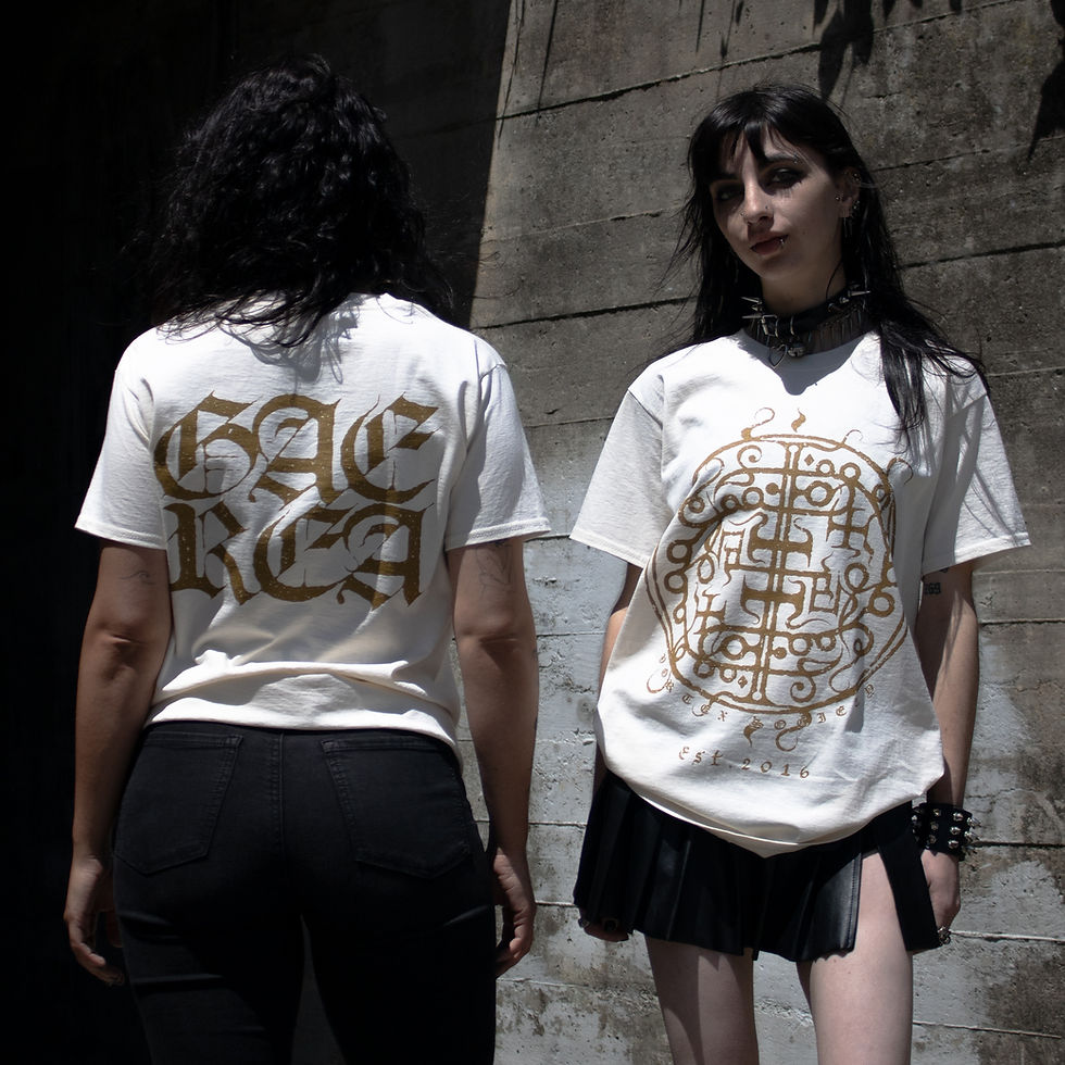Thumbnail: GAEREA NEWBORN Cream Sigil - T-shirt