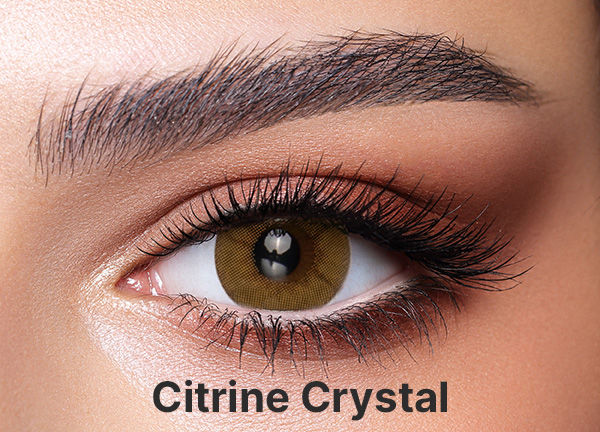 Bella One Day Citrine Crystal (10 Pack) – crystal colored contact lenses
