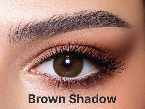 Bella Diamonds Brown Shadow – brown colored contact lenses