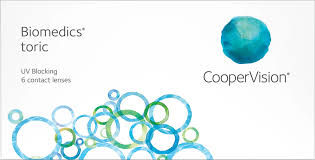 Biomedics Toric 3-pack — monthly lenses designed for reliable astigmatism correction and lasting comfort