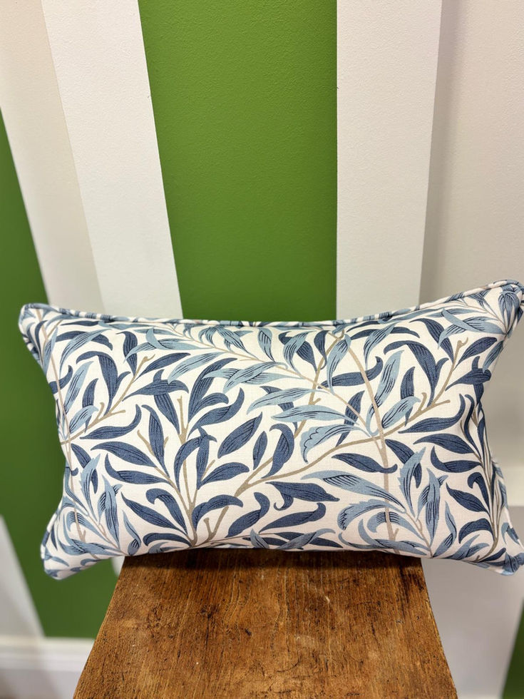 William Morris Willow Boughs Outdoor Cushions Indigo