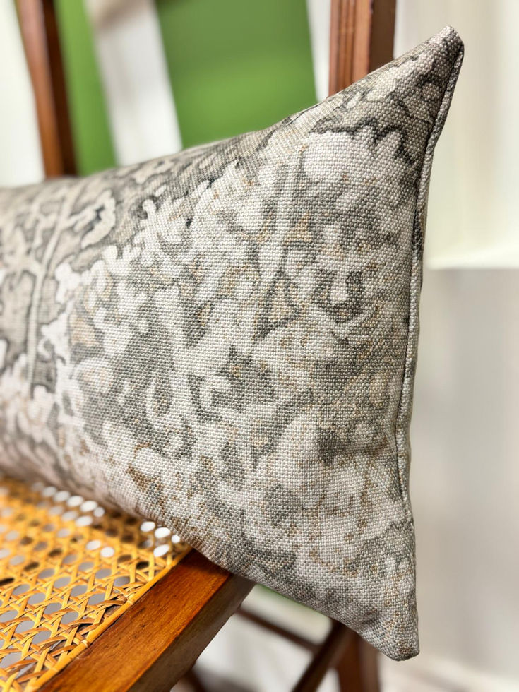 Zoffany Belvoir Cushion Mineral with Inner