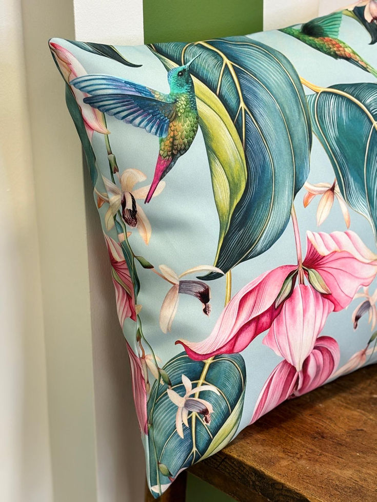 Osborne Little Trailing Orchid Indoor Outdoor Cushions