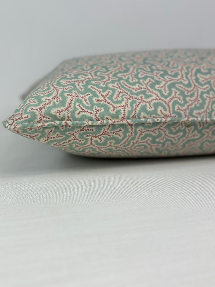 Ian Sanderson Dulcie Cushions Havana with feather inners