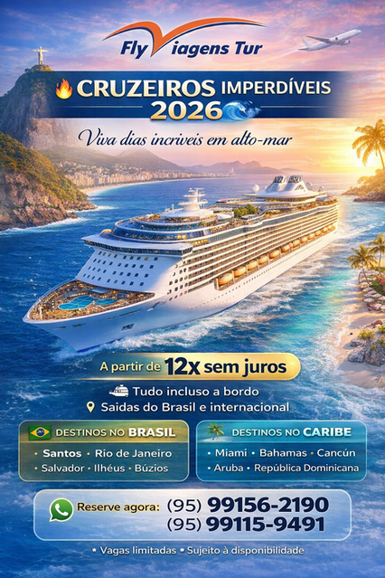 Cruzeiros no Brasil e no Mundo.