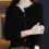 Thumbnail: Pure Merino Wool O-Neck Cardigan Cashmere Sweater 2024 Female Clothing